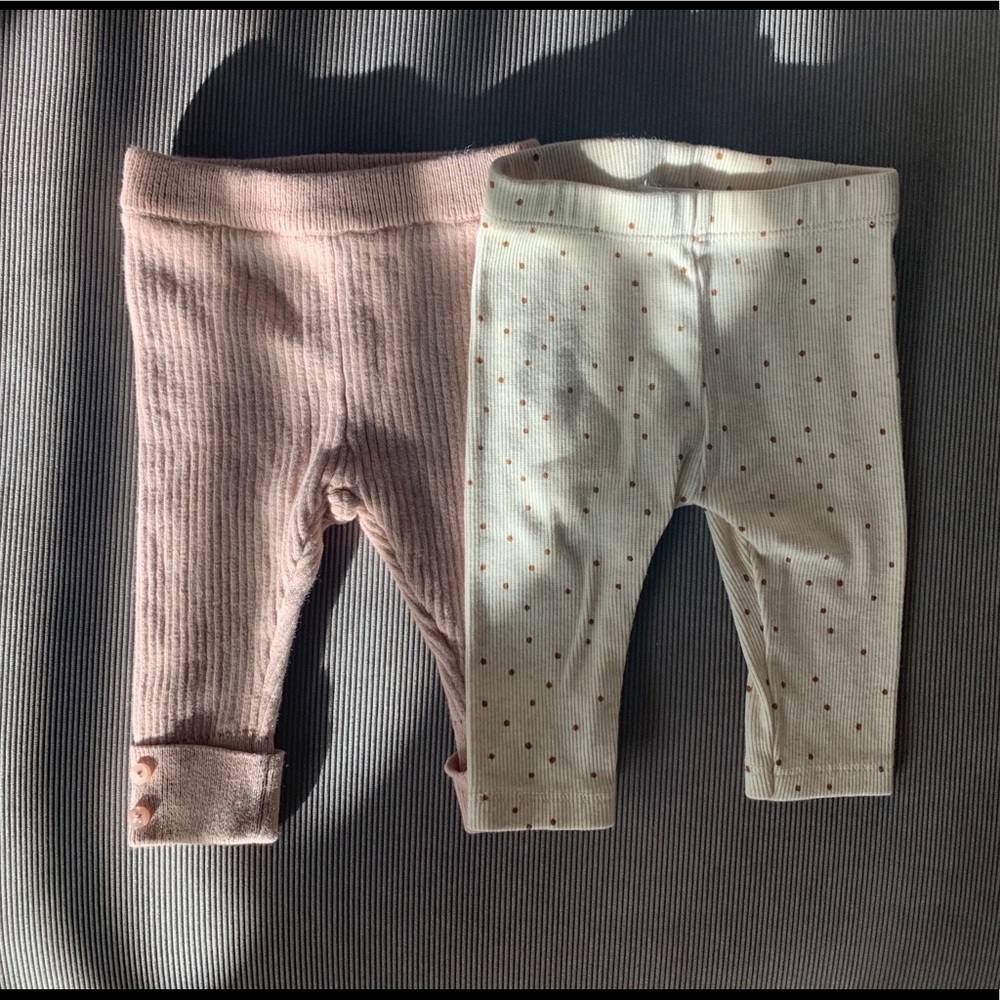 Zara ribbed leggings. 2 for $20